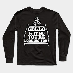Funny Cello Long Sleeve T-Shirt